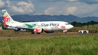 Tarapoto: descartan tripulantes heridos tras aterrizaje de emergencia de avión de Star Perú 