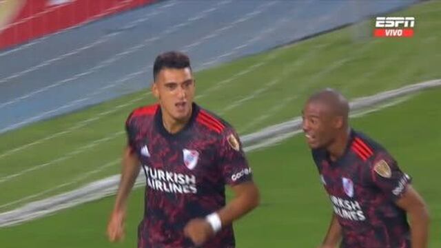 Gol de Matías Suárez hoy: así marcó el 1-0 de River Plate vs Alianza Lima por Copa Libertadores 2022