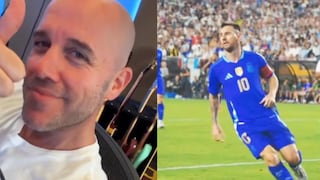 Gian Marco emocionado porque su canción acompaña a la Selección Argentina: “Una sorpresa muy grande” | VIDEO 