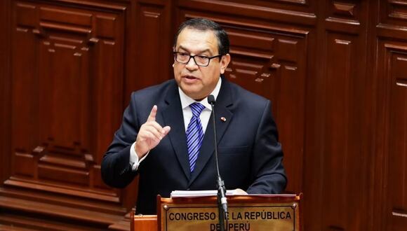 Alberto Otárola, presidente del Consejo de Ministros. (Foto: archivo)