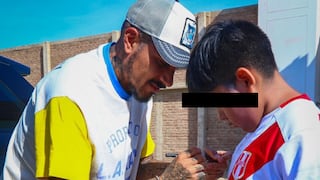El emotivo gesto de Paolo Guerrero con un niño en el día de su cumpleaños | Liga 1 Te Apuesto