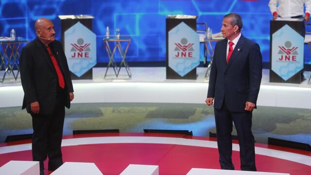 Segundo debate presidencial: Ollanta Humala y Andrés Alcántara discreparon sobre el presupuesto para el Minedu