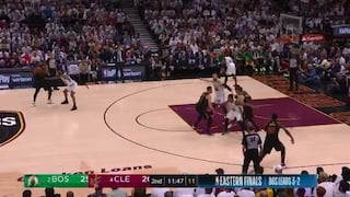 Cavaliers vs Celtics: el fenomenal pase de LeBron James para volcada de Green |VIDEO