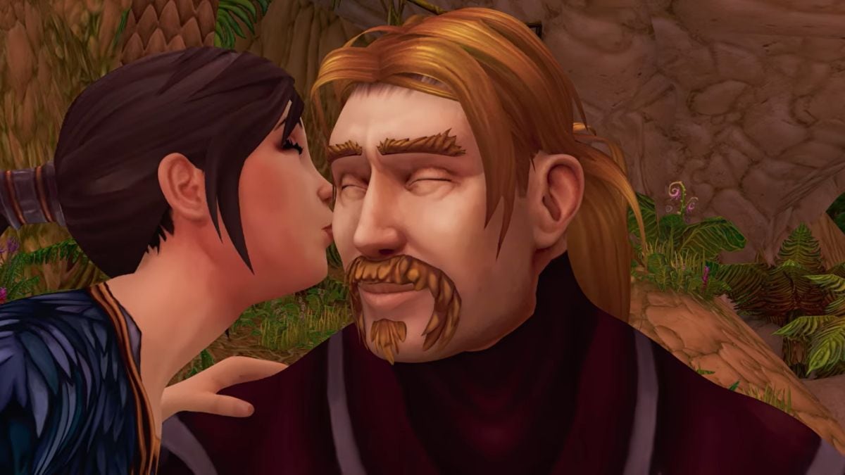 Cuando a Mats Steen, a través de Ibelin,le dieron un beso virtual (Foto: Medieoperatørene / Netflix)