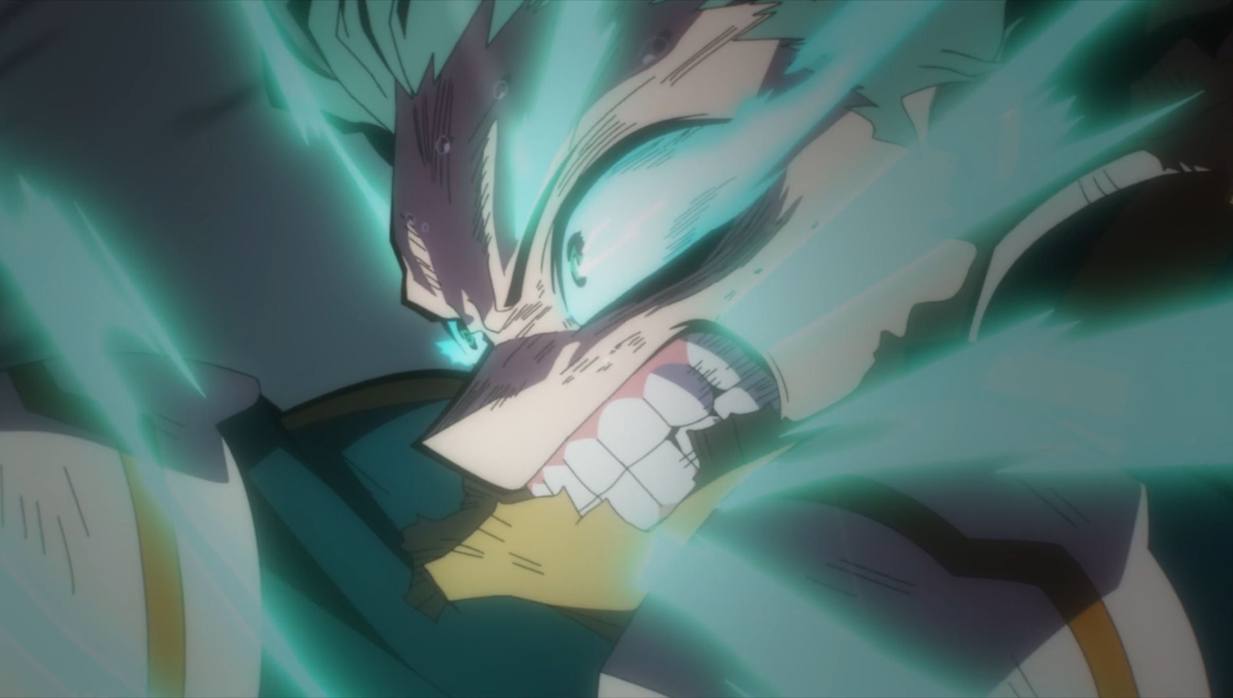 Deku comenzó a pelear con Shigaraki al final de la séptima temporada (Foto: My Hero Academia / Bones)