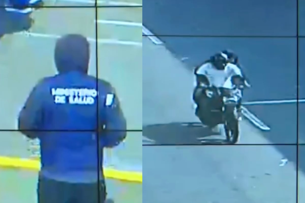 La balacera se registró en la entrada de la estación La Cultura. Imágenes de las cámaras de seguridad ya fueron entregadas a la PNP y Ministerio Público. Foto: composición EC/captura Canal N