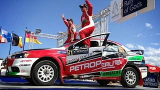 Nicolás Fuchs ganó el Rally de Grecia y sueña con el título mundial