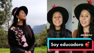 Yanira Ccencho, la maestra que usa TikTok para promover el quechua y la cultura andina 
