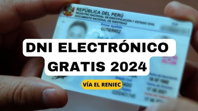 Lo último de la campaña Reniec DNI Electrónico Gratis en Perú