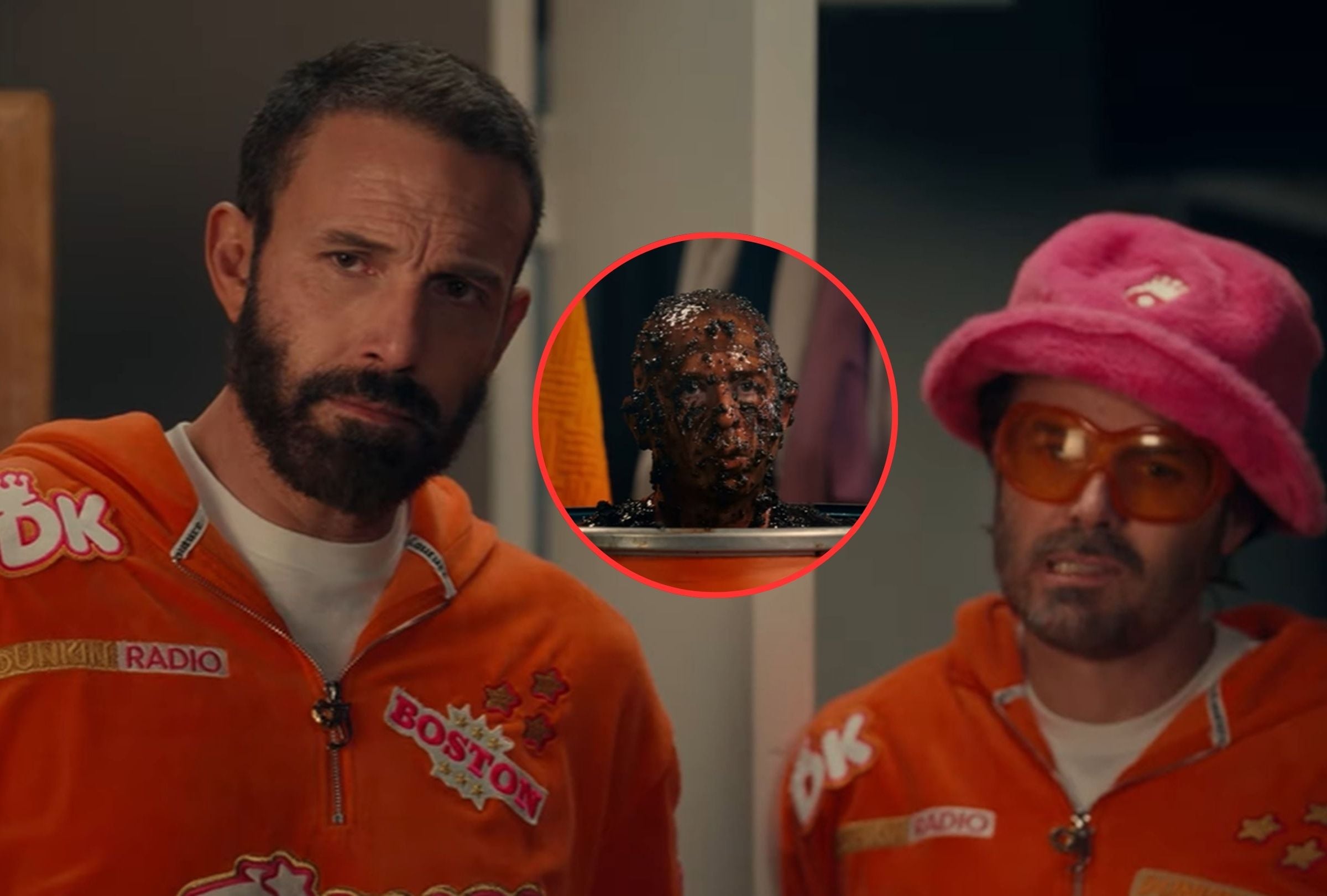 Ben Affleck aparecerá en un comercial del Super Bowl 2025. Así lo confirmó un ‘teaser’ del anuncio en el que se muestra el regreso de los ‘Dunkings’. (Foto: Dunkin’ / YouTube)