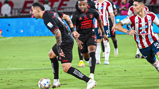 Partidazo en Barranquilla: Junior derrotó 4-3 a América de Cali por la Liga BetPlay | RESUMEN Y GOLES