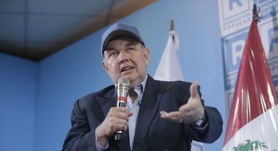 Elecciones Municipales y Regionales 2026: Rafael López Aliaga lidera la elección