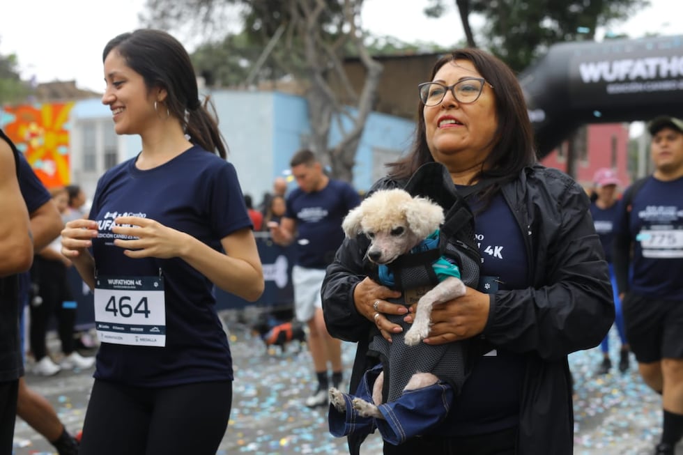 La Wufathon 4K 2025 en las calles de Barranco tuvo gran acogida. La jornada deportiva sirvió para que cientos de participantes compartieran con sus mascotas. (Foto: Antonio Melgarejo/ @photo.gec)