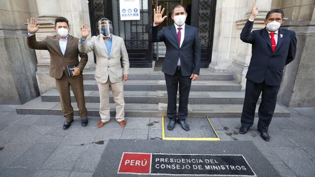 Pedro Cateriano se reunió con integrantes de la Asamblea Nacional de Gobiernos Regionales 