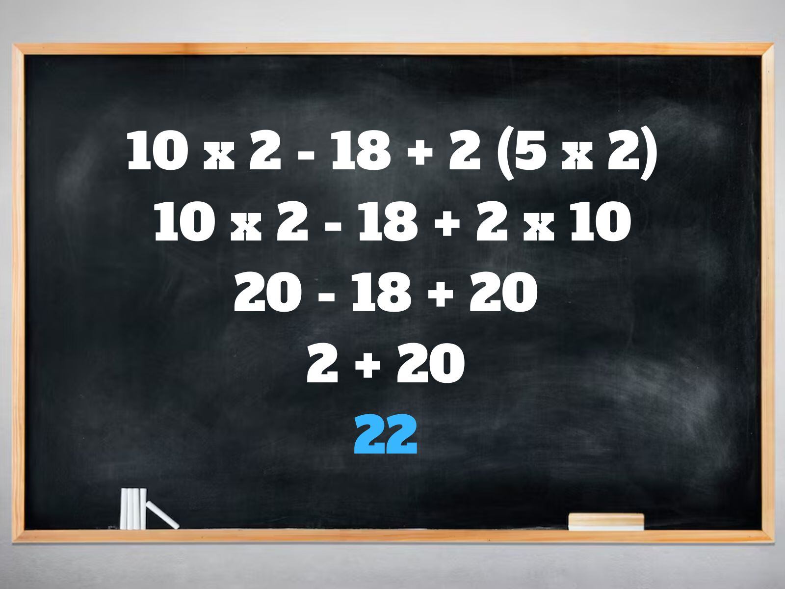 Reto matemático: Esta es la respuesta correcta. ¿Lo resolviste bien? (Creación: Mag/Freepik)