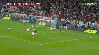 Blooper de Giroud: falló en la definición frente al arco en Francia vs. Polonia | VIDEO