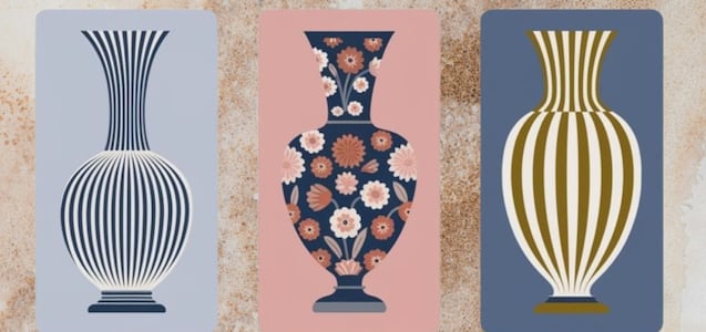 Descubre cuál es tu principal característica tras elegir uno de los tres jarrones