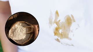 Los pasos simples para eliminar las manchas usando harina de trigo