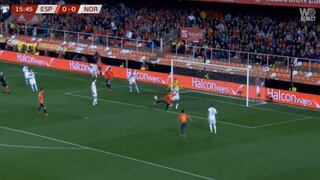 España vs. Noruega: Rodrigo colocó el 1-0 por las eliminatorias a la Euro 2020 | VIDEO