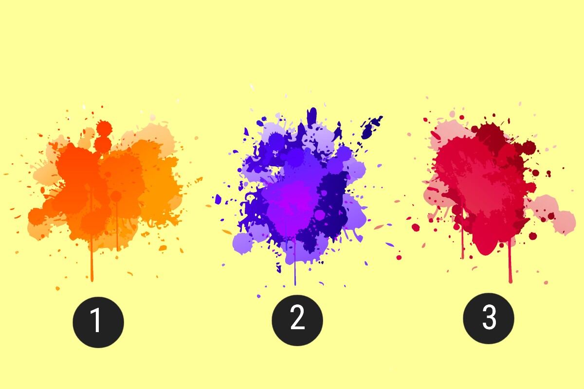 Descubre qué piensan tus amigos de ti con solo escoger una salpicadura de pintura. (Imagen: Mag / Klipartz)