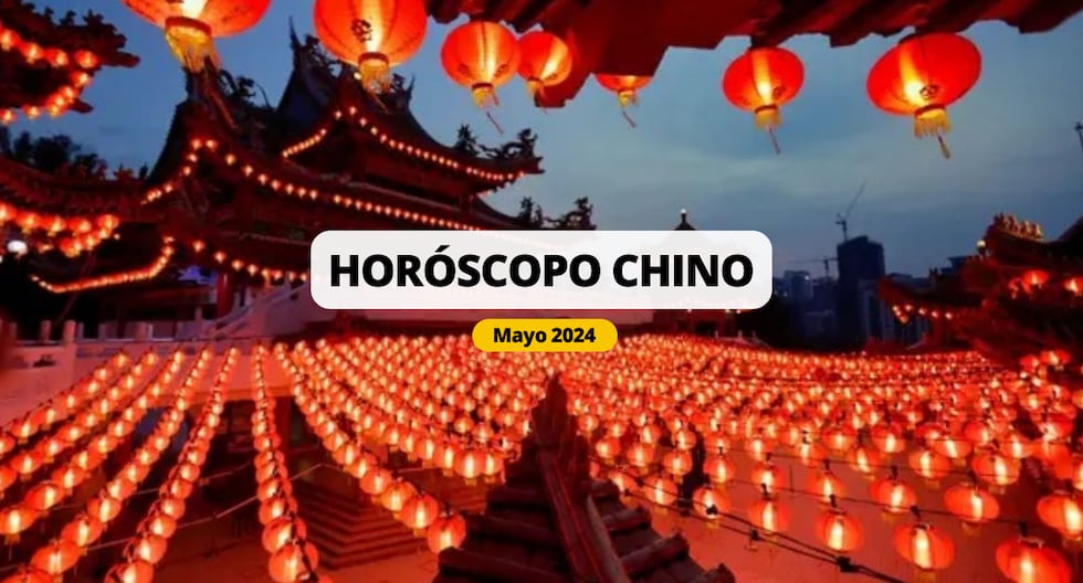 Horóscopo chino de mayo 2024: Consulta cómo le irá este mes a tu signo zodiacal | Foto: Diseño EC