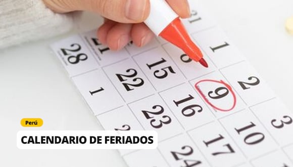Feriados 2024 en Perú: Revisa el calendario con los próximos días no laborables del año | Foto: Diseño EC
