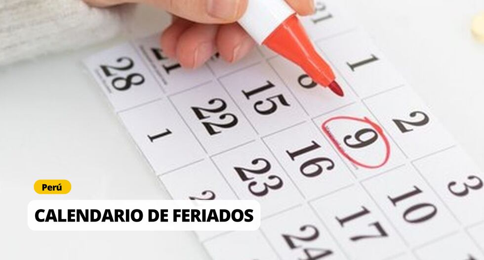 Feriados y días no laborables 2024 en Perú: Calendario con todos los festivos y descansos próximos en el año | Foto: Diseño EC