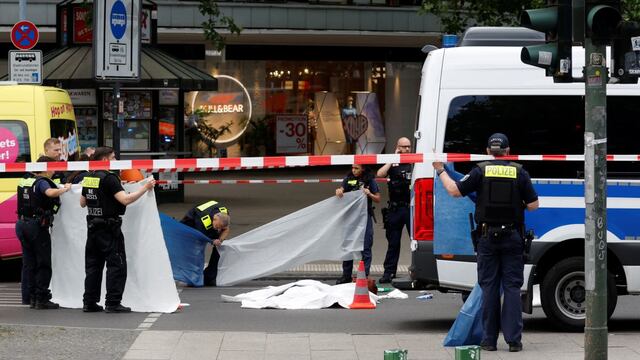 Alemania: atropello masivo en el centro de Berlín deja un muerto y cinco heridos graves