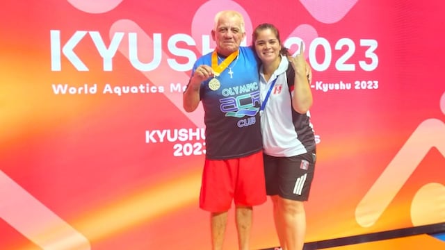 Jorge ‘Masa’ Zegarra, el nadador de 71 años que logró auspicio en programa de YouTube para ganar el oro del Mundial de Natación Máster