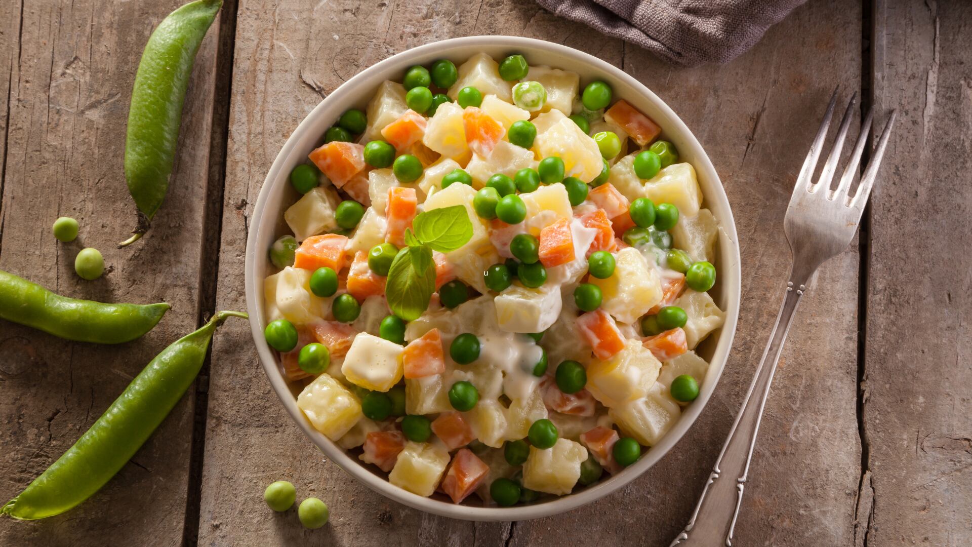 Una forma rápida de incluir verduras, es tenerlas previamente cocidas y congeladas.
