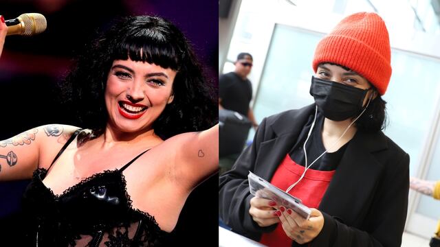 Soda Stereo: Mon Laferte llegó a Lima con mascarilla ¿le teme al coronavirus? | FOTOS