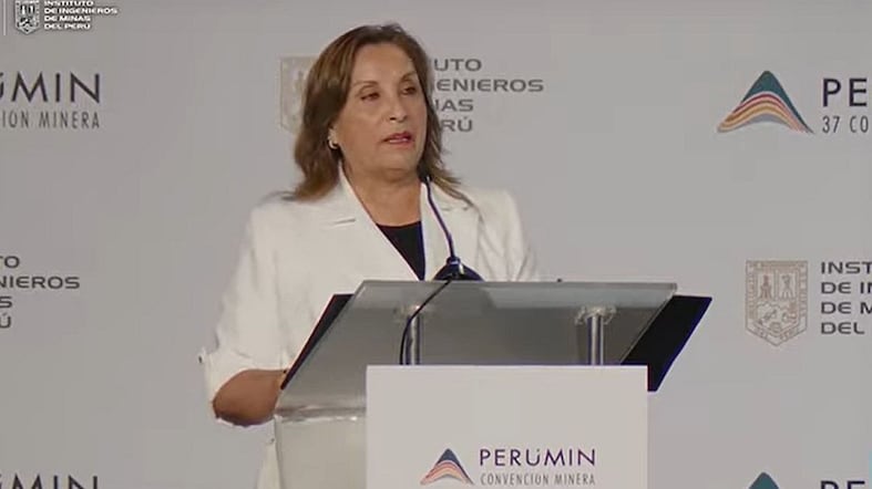 Dina Boluarte brindó discurso en clausura de Perumin 37: “El Perú hoy es un destino clave para las inversiones”