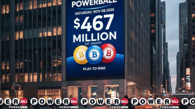 ¿Alguien ganó el Powerball, 08/11/25? Resultados oficiales de la lotería, números ganadores y premio del sorteo en EE.UU.