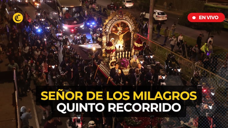 Señor de Los Milagros regresa a Las Nazarenas tras su quinto recorrido el 28 de octubre