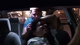 Taxista fue agredido salvajemente por pasajero ebrio [VIDEO]