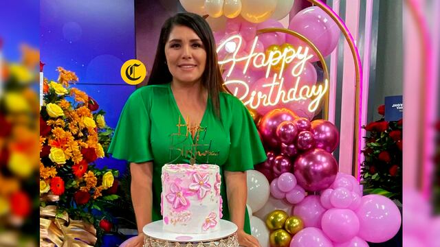 Lady Guillén celebró su cumpleaños en televisión: “Llego a mis 37 años con mucha fuerza”