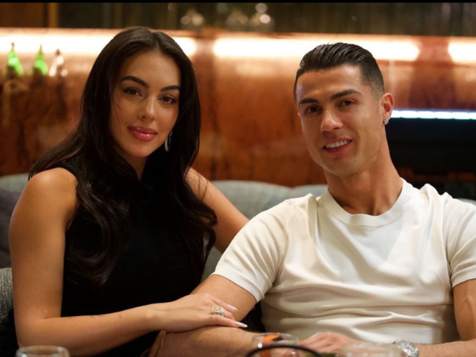 Georgina Rodríguez alienta a Cristiano Ronaldo en su última Copa Mundial de Fútbol 2026 (Crédito: Instagram / @georginagio)