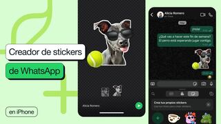 WhatsApp permite crear ‘stickers’ en iPhone sin salir de la app