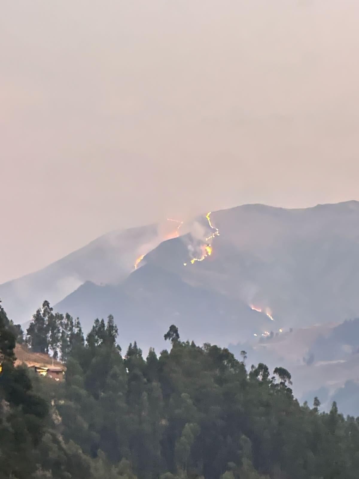 El Sernanp trabaja en colaboración con diversas entidades gubernamentales y locales para garantizar una respuesta efectiva ante los incendios (Foto: Gore Áncash).