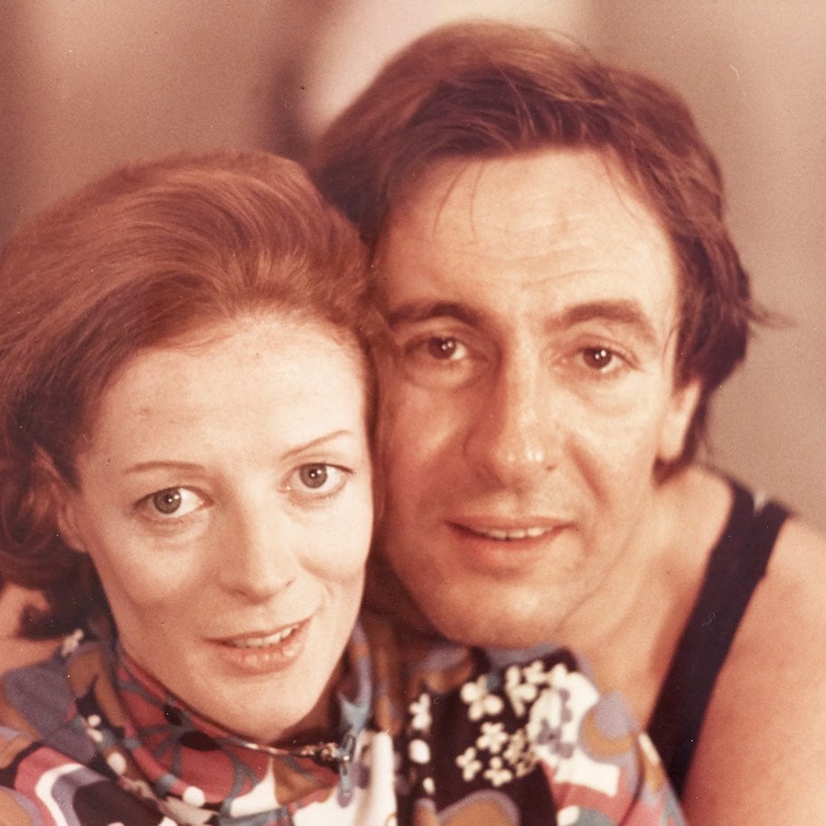 Robert Stephens y Maggie Smith se casaron el 29 de junio de 1967 (Foto: @sirnoelcoward / Instagram)