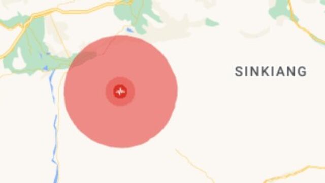 Sismo de magnitud 6,1 sacude la región occidental china de Xinjiang