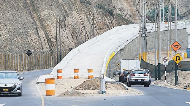 Costa Verde: nuevos puentes vehiculares funcionarán desde la próxima semana