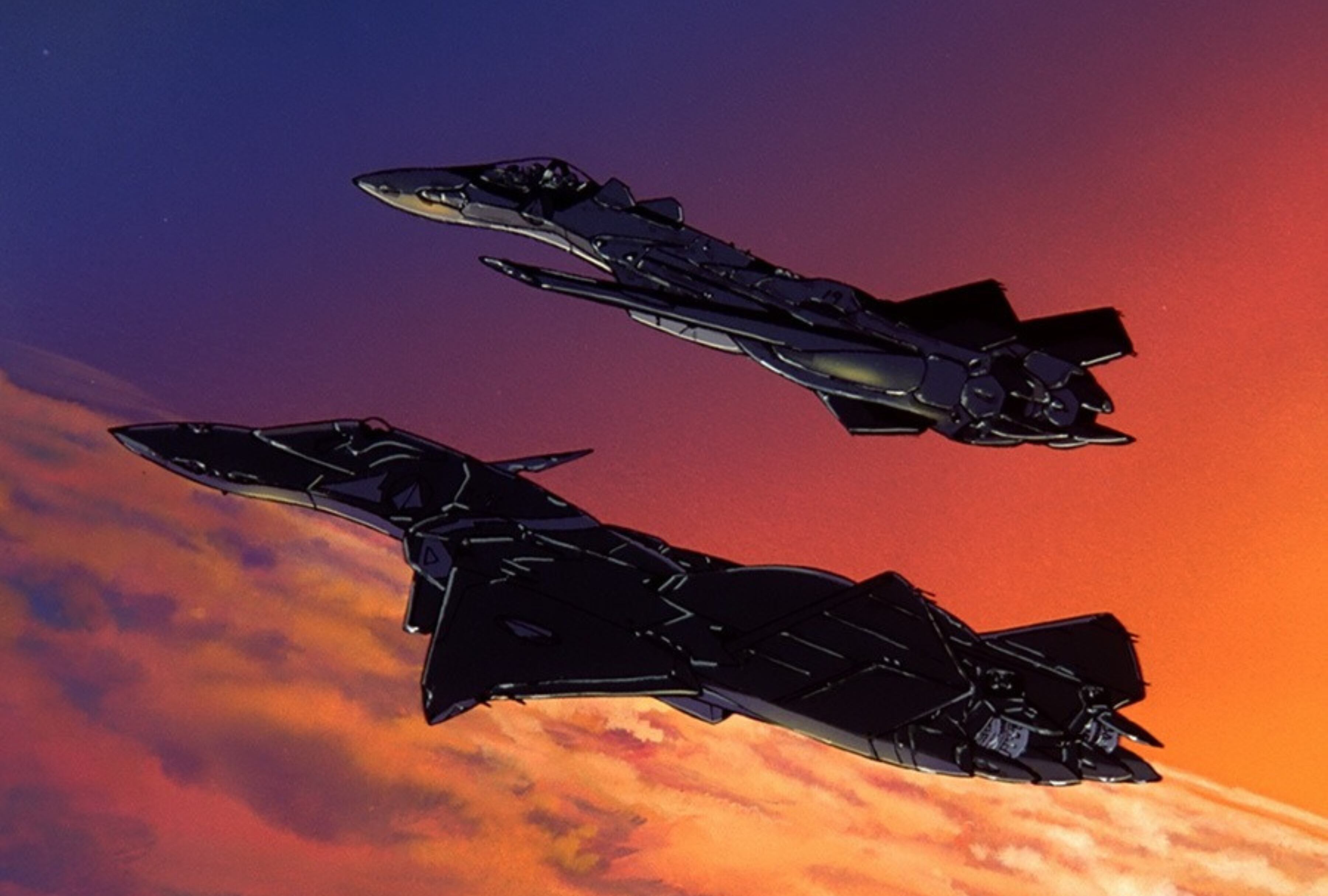 La icónica Macross Plus por fin en Perú. Esta película combina acción, mechas, música inolvidable y drama. | Crédito: 1995 BIGWEST / Macross Plus Project