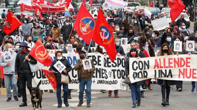 Incidentes durante conmemoración en Chile de los 48 años del golpe de Pinochet