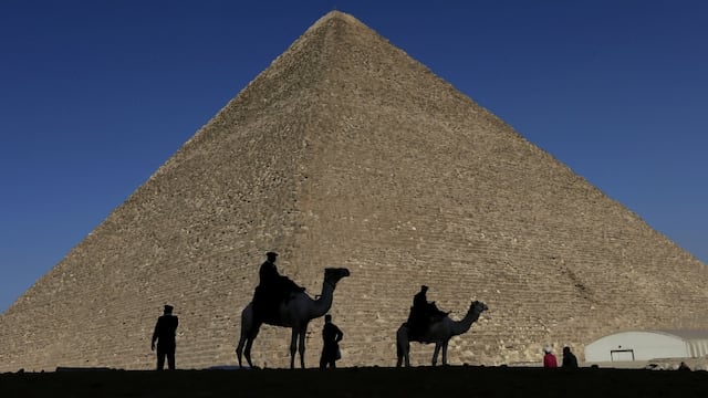 Cómo se ven las pirámides de Egipto desde el espacio
