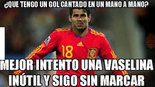Diego Costa y los memes que generó por su primer gol con España