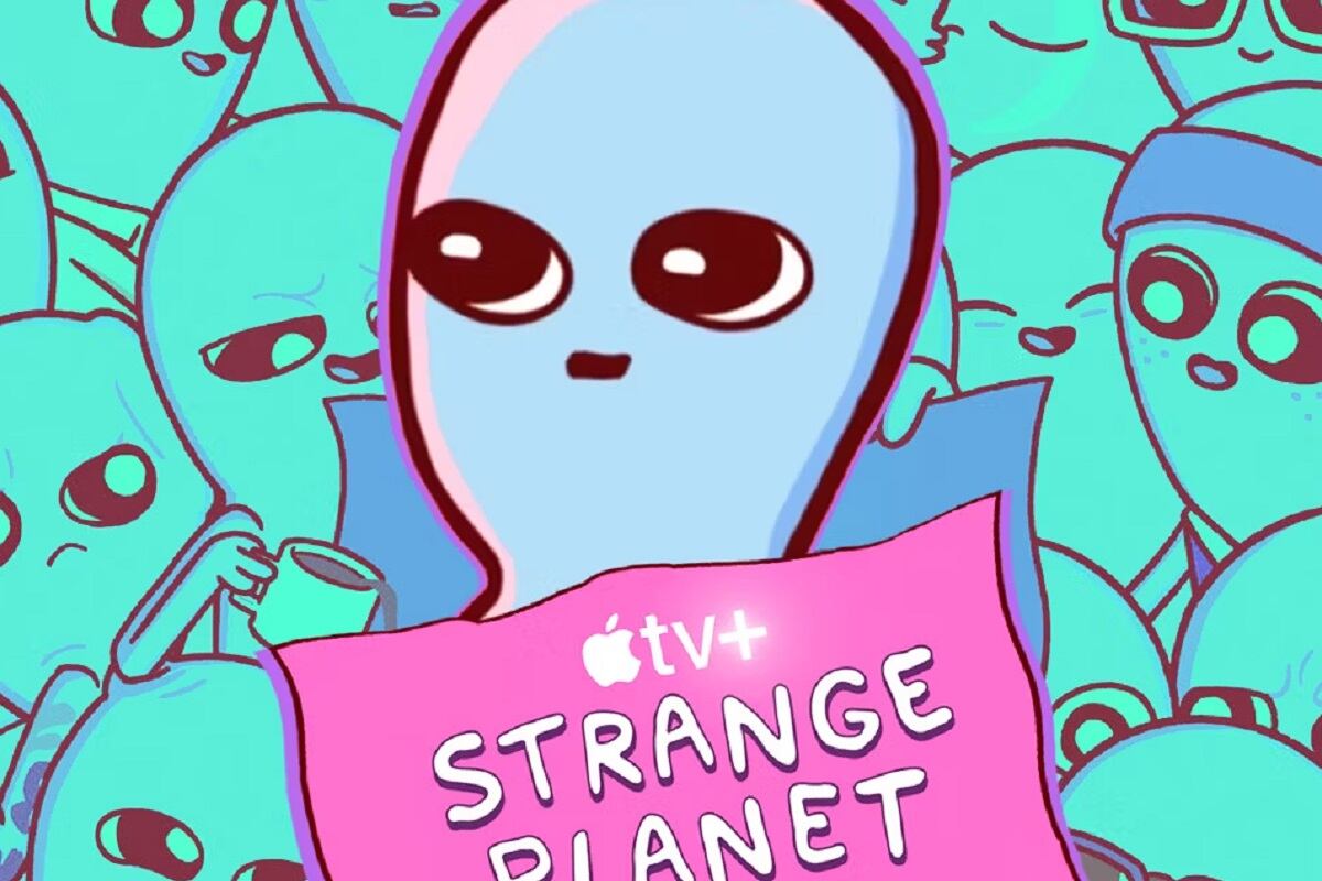 La serie animada "Strange Planet" tiene 10 episodios (Foto: Apple TV+)