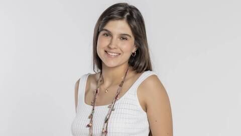 Romina Poza es Lucía Castillo (Foto: TelevisaUnivision)