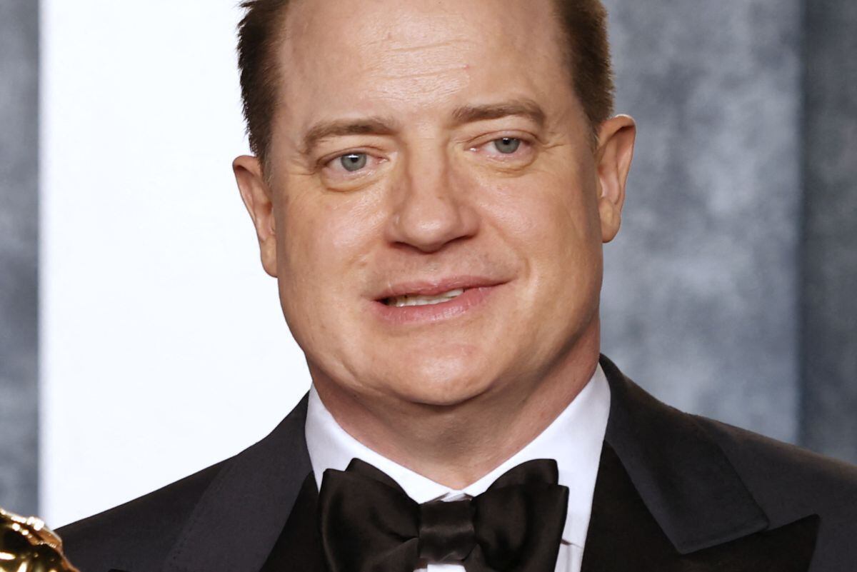 Brendan Fraser también estará presente en la premiación de los Oscar 2024 (Foto: AFP)