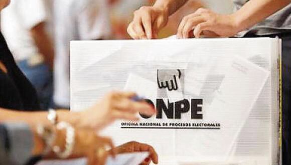 Las elecciones generales del 2026 serán para el próximo presidente y el Congreso bicameral. (Foto: ONPE)
